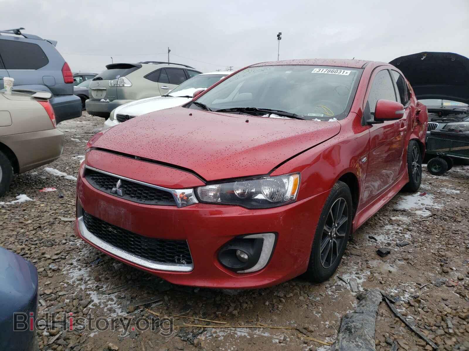 2017 MITSUBISHI LANCER - VIN: JA32U2FU7HU008330 - Фото 2