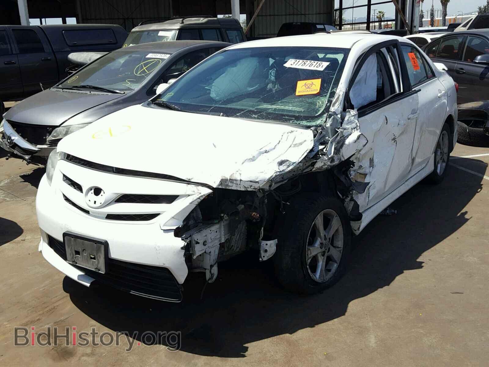 2012 TOYOTA COROLLA BA - VIN: 2T1BU4EEXCC871930 - Фото 2