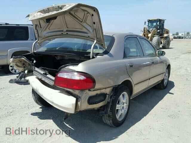 2000 MAZDA 626 - VIN: 1YVGF22F9Y5106000 - Фото 4