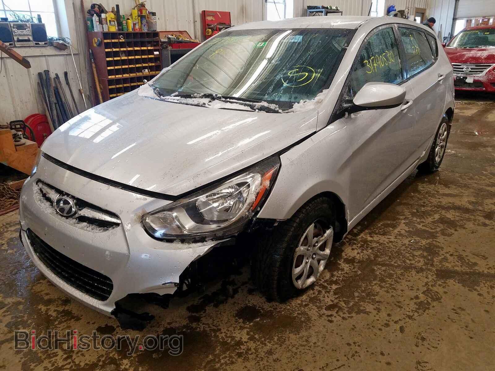 2012 HYUNDAI ACCENT - VIN: KMHCT5AE0CU033052 - Фото 2