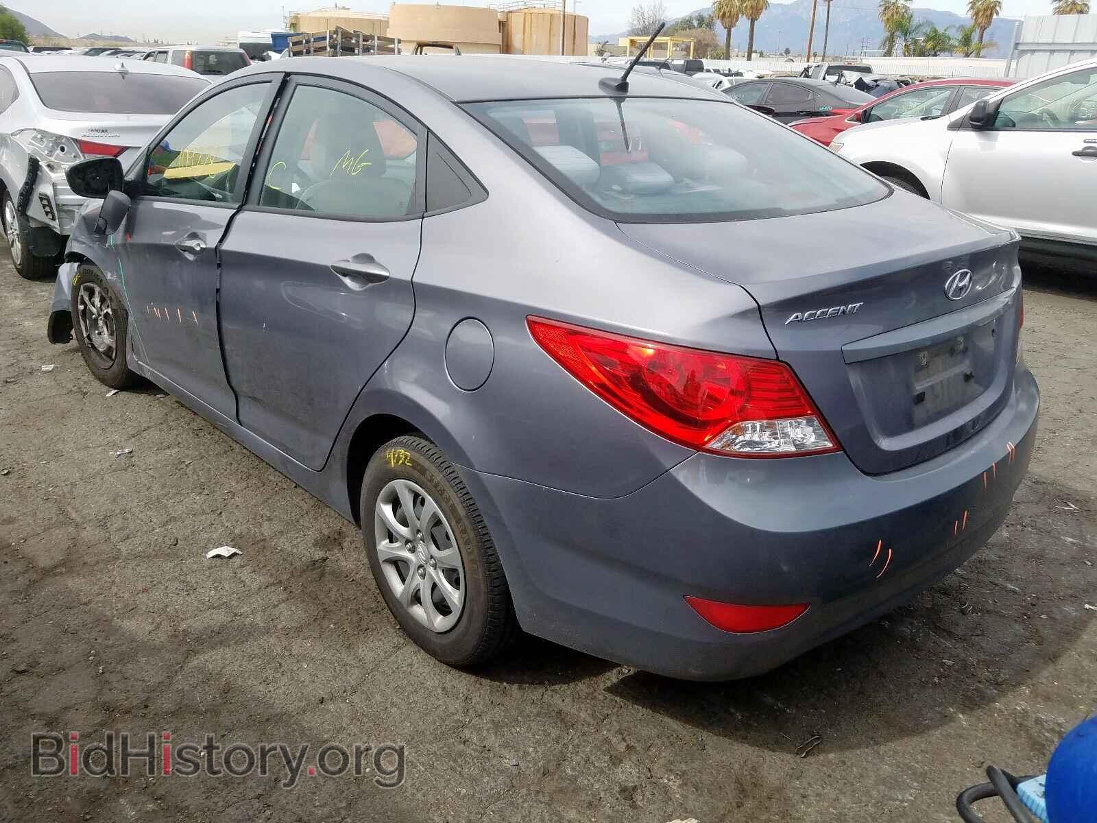2014 HYUNDAI ACCENT - VIN: KMHCT4AE0EU623913 - Фото 3