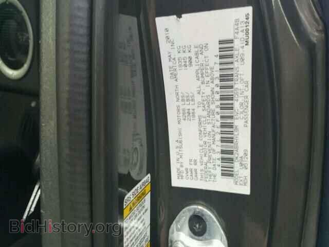2011 MITSUBISHI ECLIPSE - VIN: 4A37L2EF0BE003174 - Фото 10