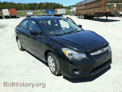 2012 Subaru IMPREZA, черный — VIN JF1GJAA61CH025912, Copart