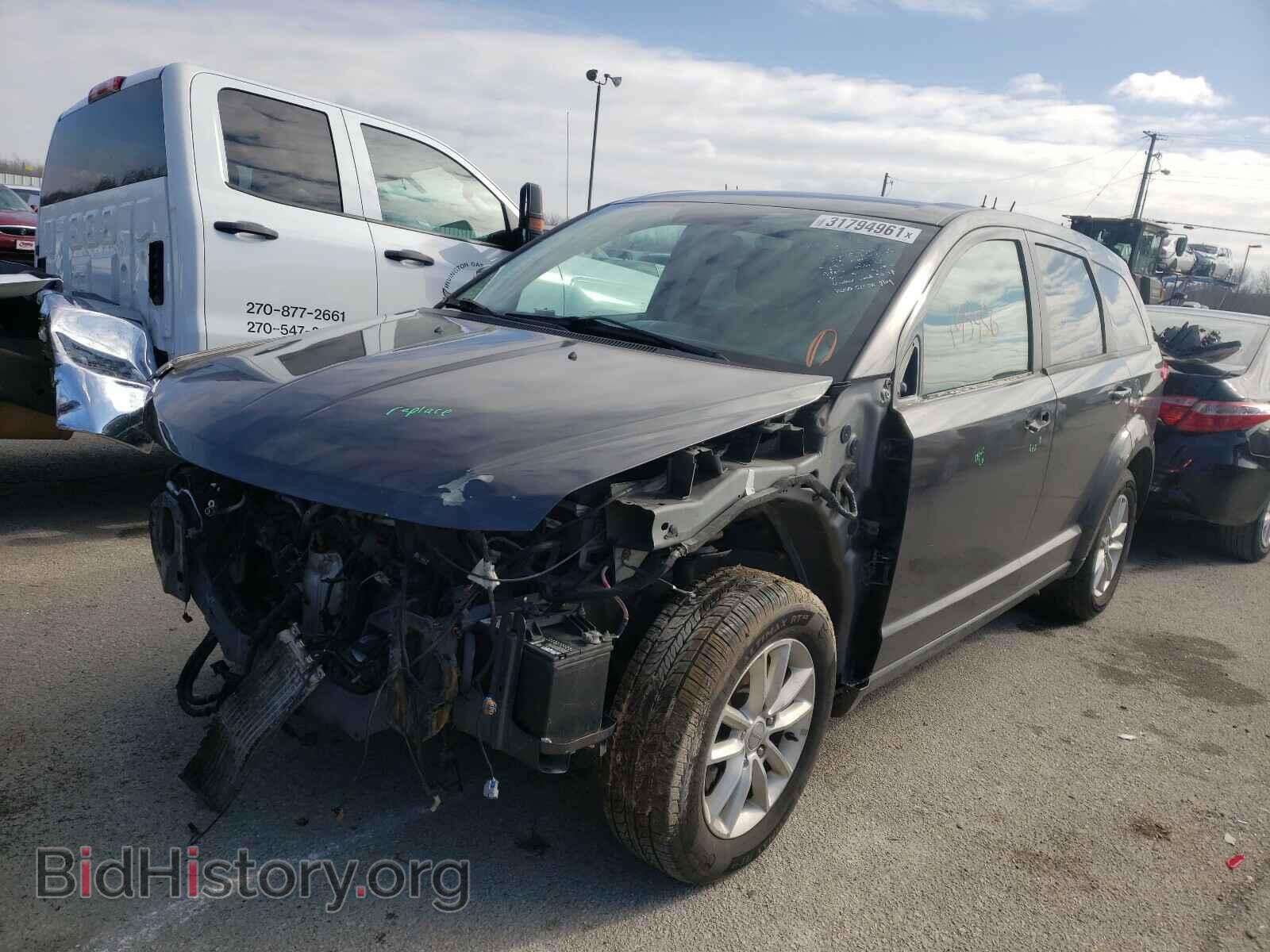2015 DODGE JOURNEY - VIN: 3C4PDCBGXFT669130 - Фото 2