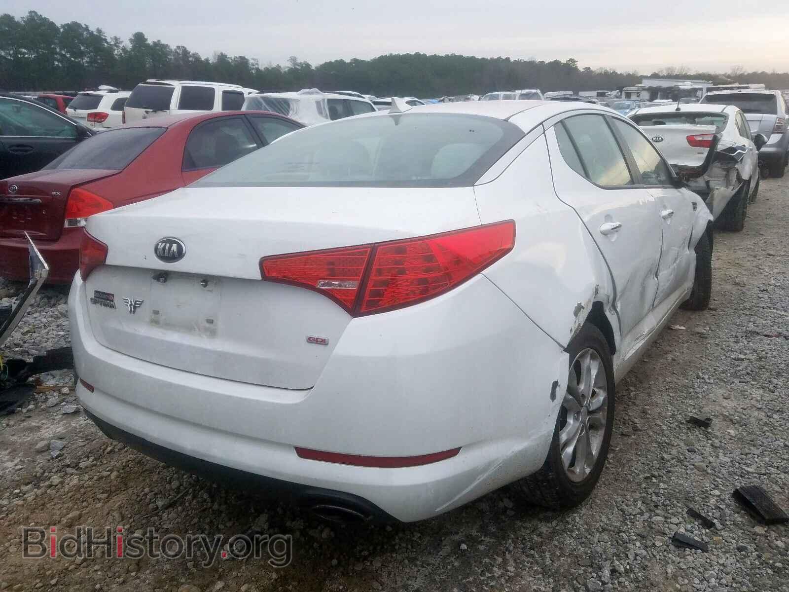 2013 KIA OPTIMA - VIN: 5XXGM4A73DG150355 - Фото 4