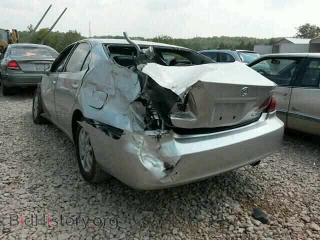 2003 LEXUS ES300 - VIN: JTHBF30G336007160 - Фото 3