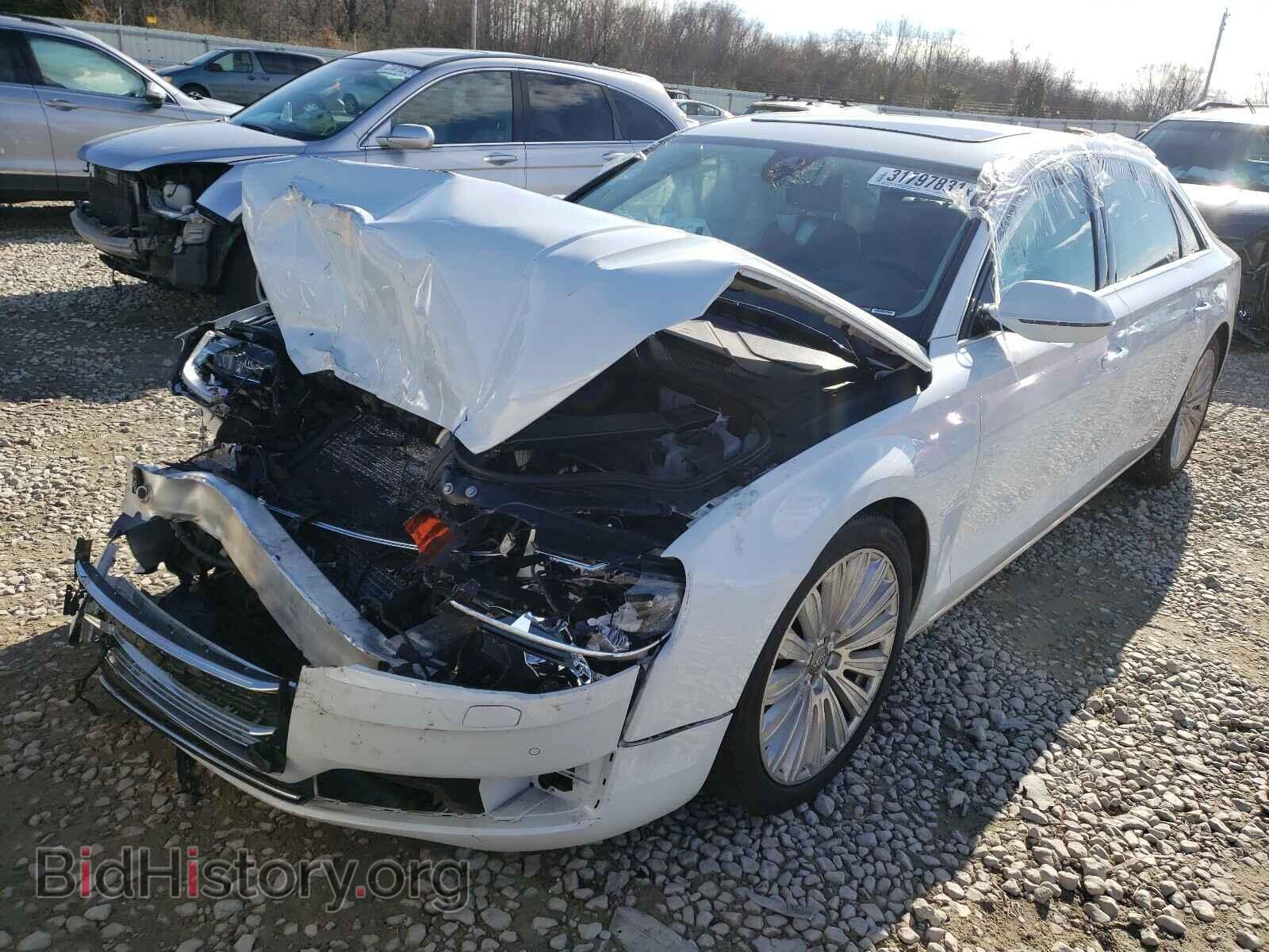 2015 AUDI A8 - VIN: WAU3GAFD7FN017122 - Фото 2