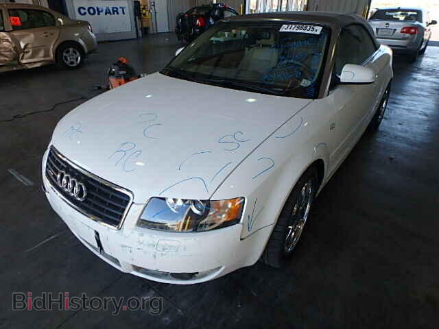 2005 AUDI A4 - VIN: WAUDT48H45K007939 - Фото 2