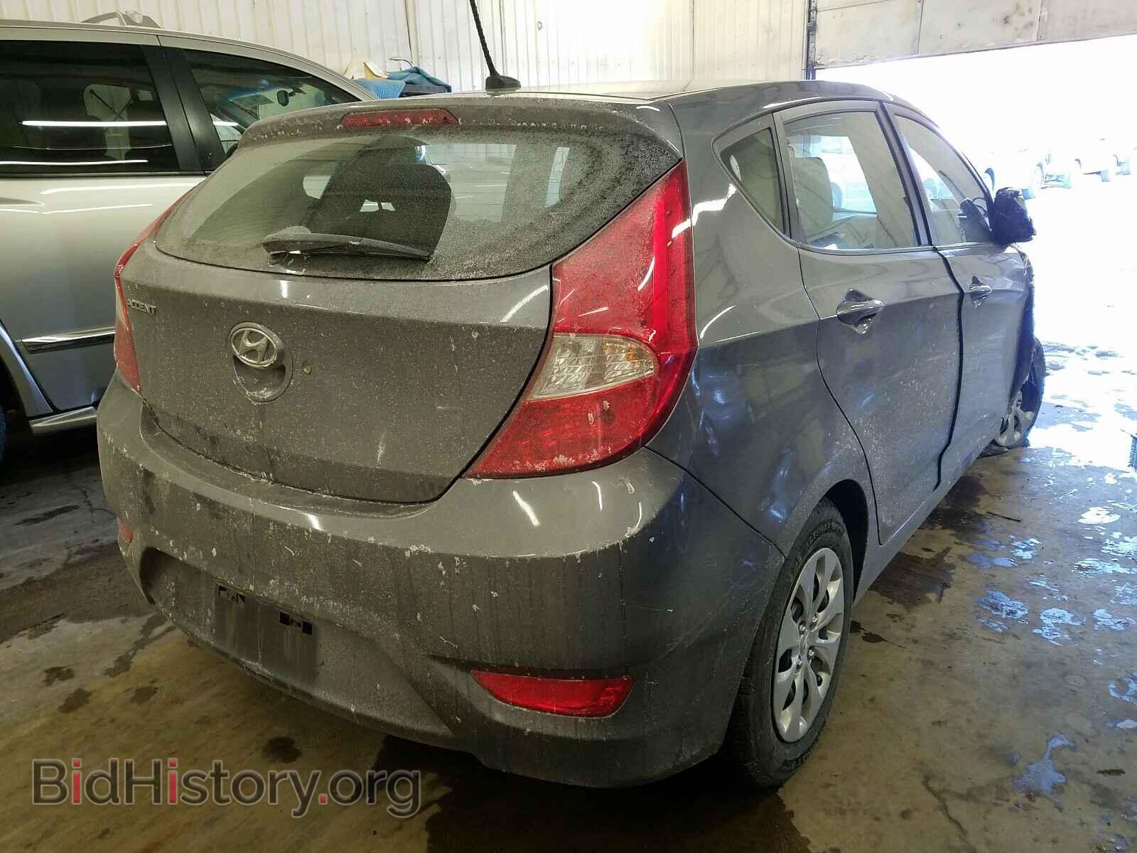 2017 HYUNDAI ACCENT - VIN: KMHCT5AE8HU307721 - Фото 4