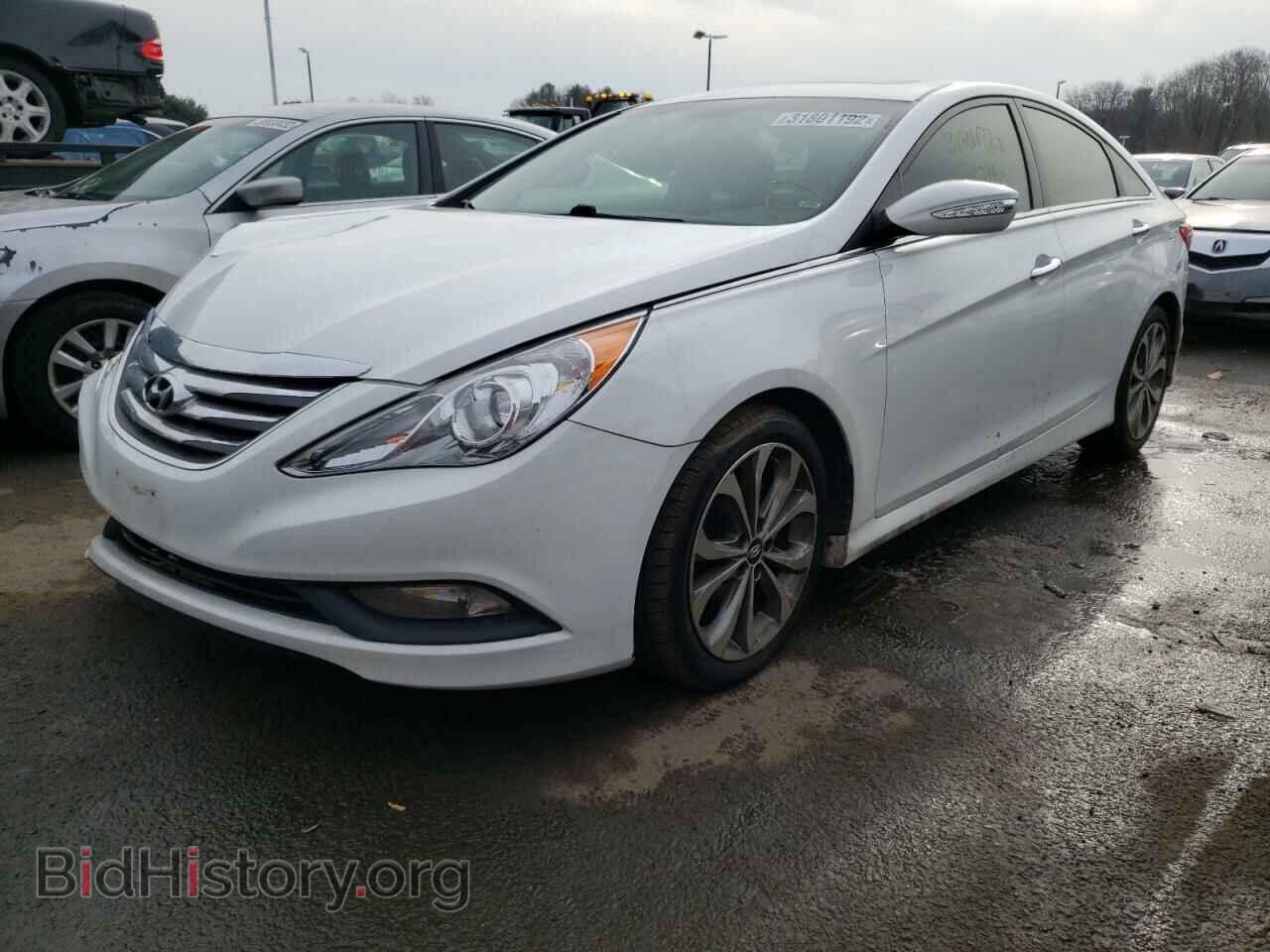 2014 HYUNDAI SONATA - VIN: 5NPEC4AB5EH855503 - Фото 2