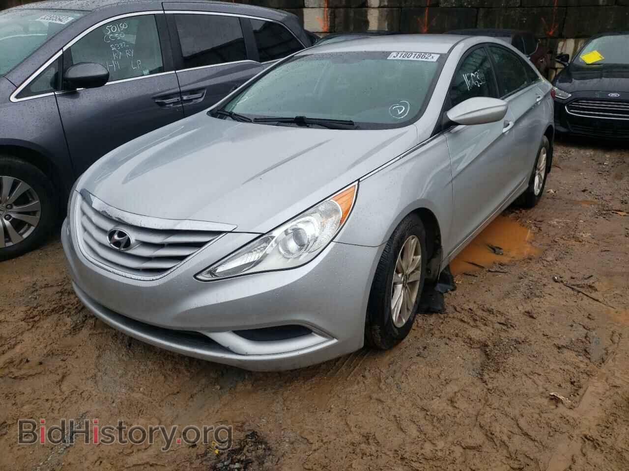 2011 HYUNDAI SONATA - VIN: 5NPEB4AC0BH120516 - Фото 2