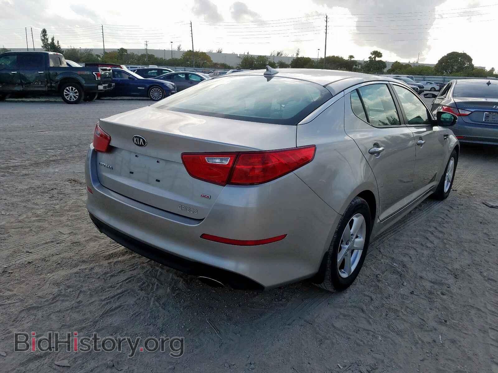 2014 KIA OPTIMA - VIN: KNAGM4A76E5517932 - Фото 4