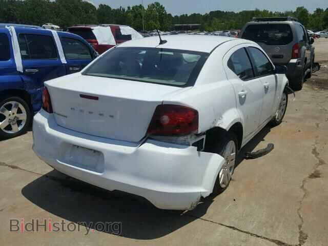 2014 DODGE AVENGER - VIN: 1C3CDZAB3EN125997 - Фото 4