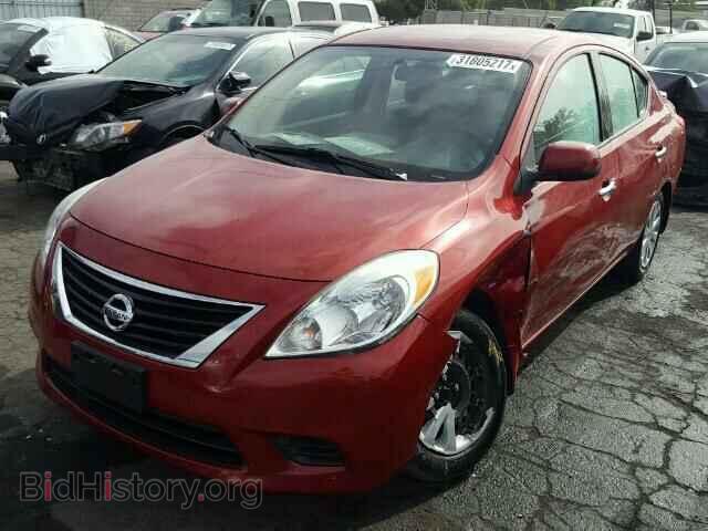 2014 NISSAN VERSA - VIN: 3N1CN7AP3EL813638 - Фото 2