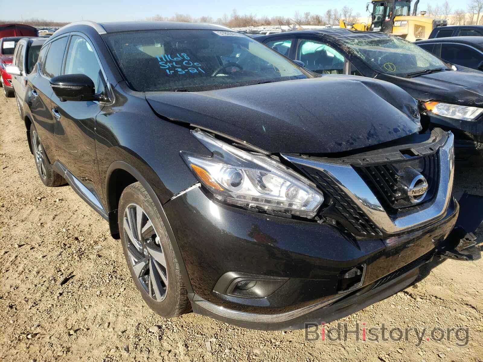 Photo 5N1AZ2MH5JN150918 - NISSAN MURANO 2018