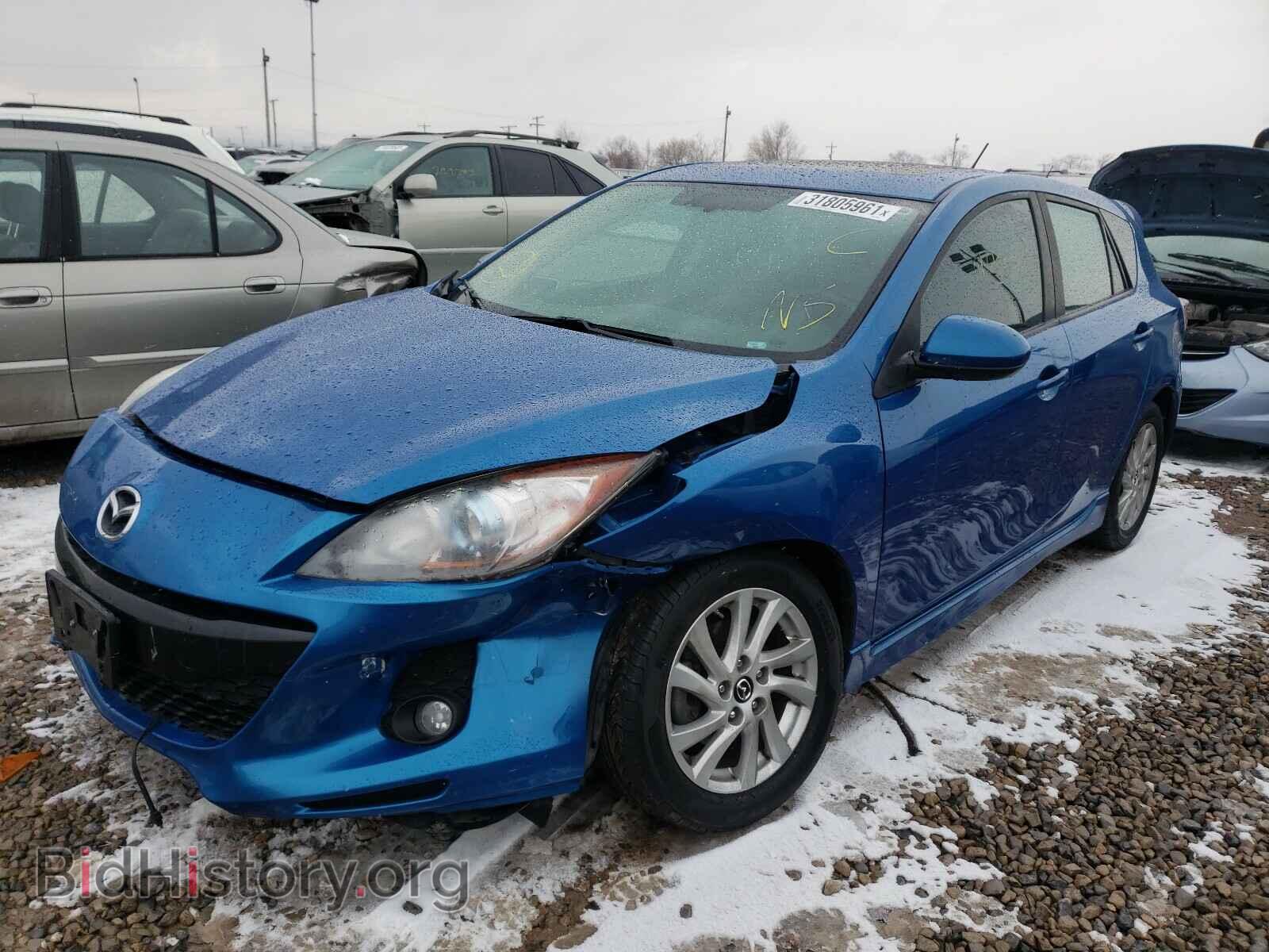 2013 MAZDA 3 - VIN: JM1BL1L74D1802582 - Фото 2