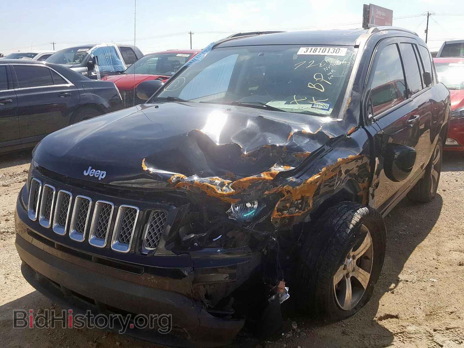 2016 JEEP COMPASS - VIN: 1C4NJCEA4GD720166 - Фото 2