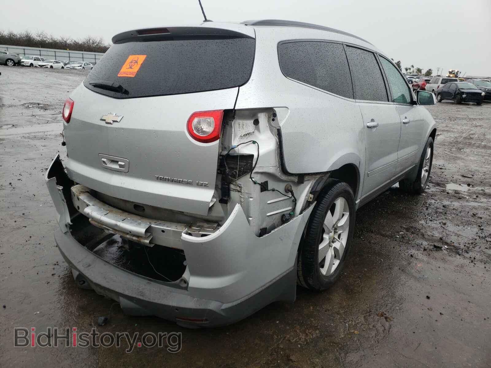 2012 CHEVROLET TRAVERSE - VIN: 1GNKRLED5CJ288096 - Фото 4