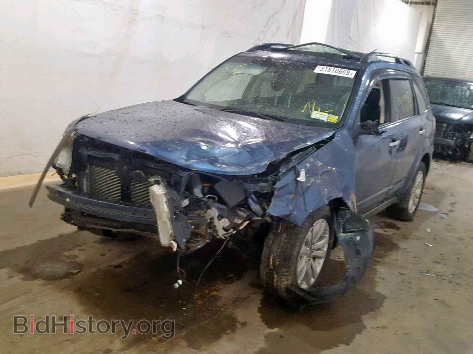 2011 SUBARU FORESTER - VIN: JF2SHAEC2BH744554 - Фото 2