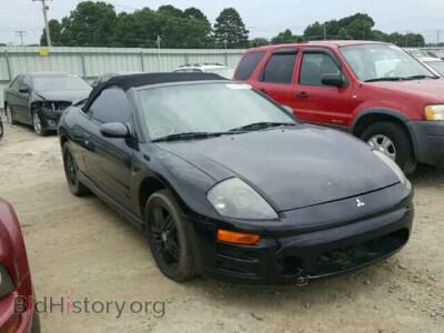 2003 Mitsubishi ECLIPSE Eclipse SP, black — VIN 4A3AE55H33E164686, Copart