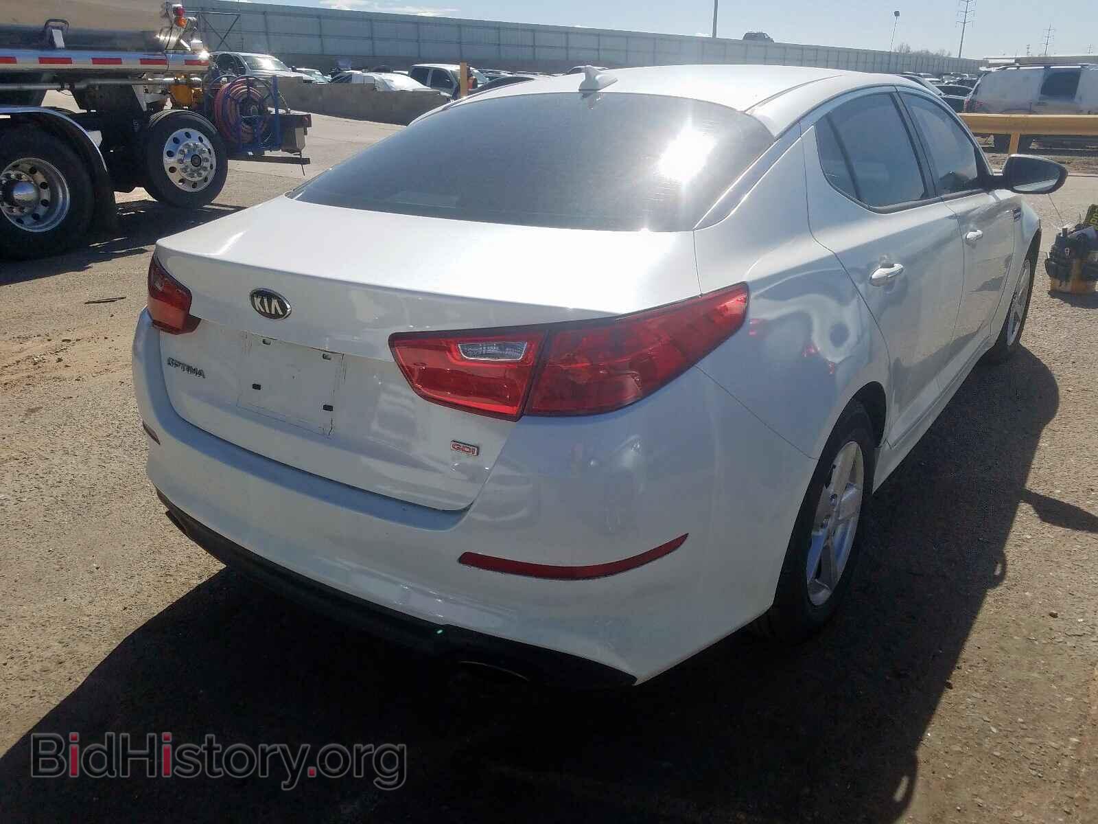 2015 KIA OPTIMA - VIN: KNAGM4A79F5639766 - Photo 4