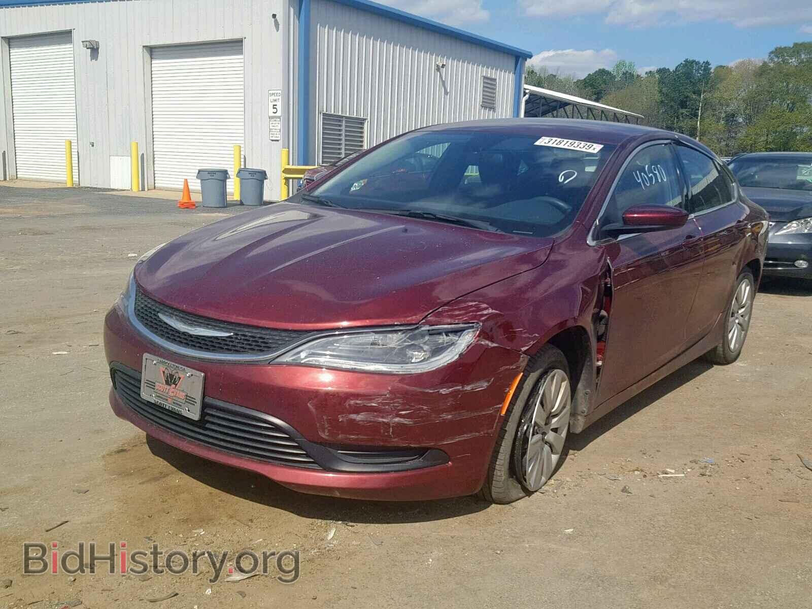 2016 CHRYSLER 200 - VIN: 1C3CCCFB3GN174225 - Фото 2