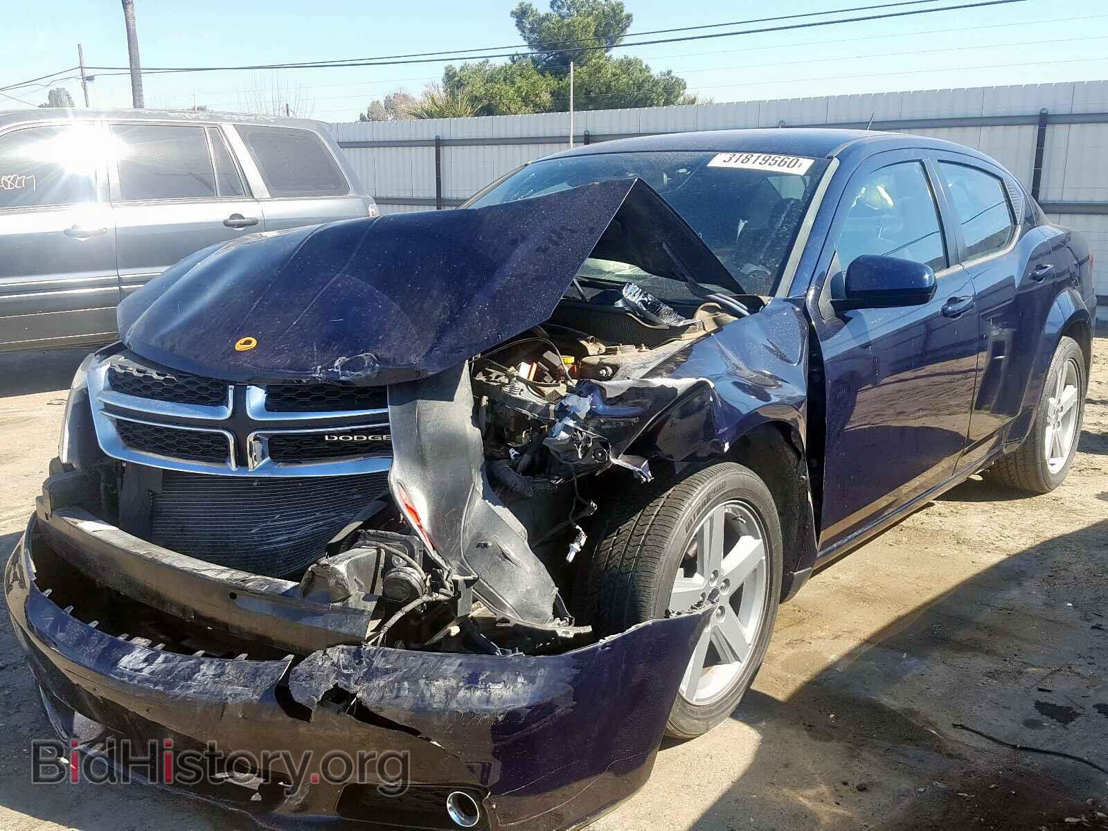 2013 DODGE AVENGER - VIN: 1C3CDZCB8DN707119 - Photo 2