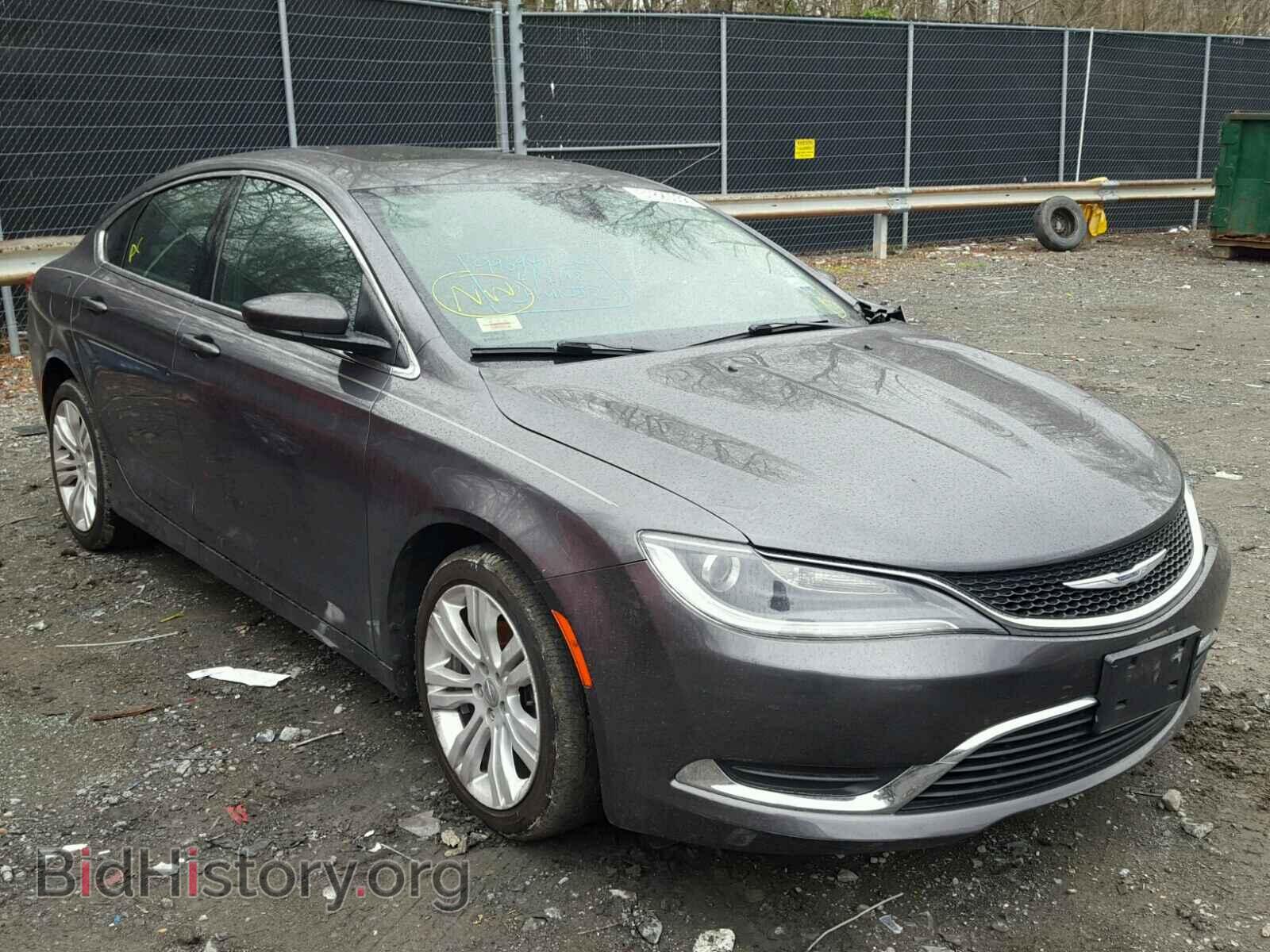 Photo 1C3CCCAB1FN557845 - CHRYSLER 200 2015