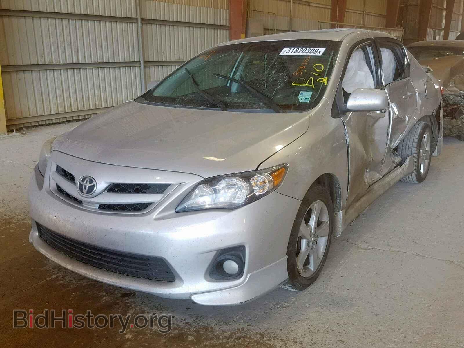 2012 TOYOTA COROLLA BA - VIN: 2T1BU4EE0CC777085 - Фото 2