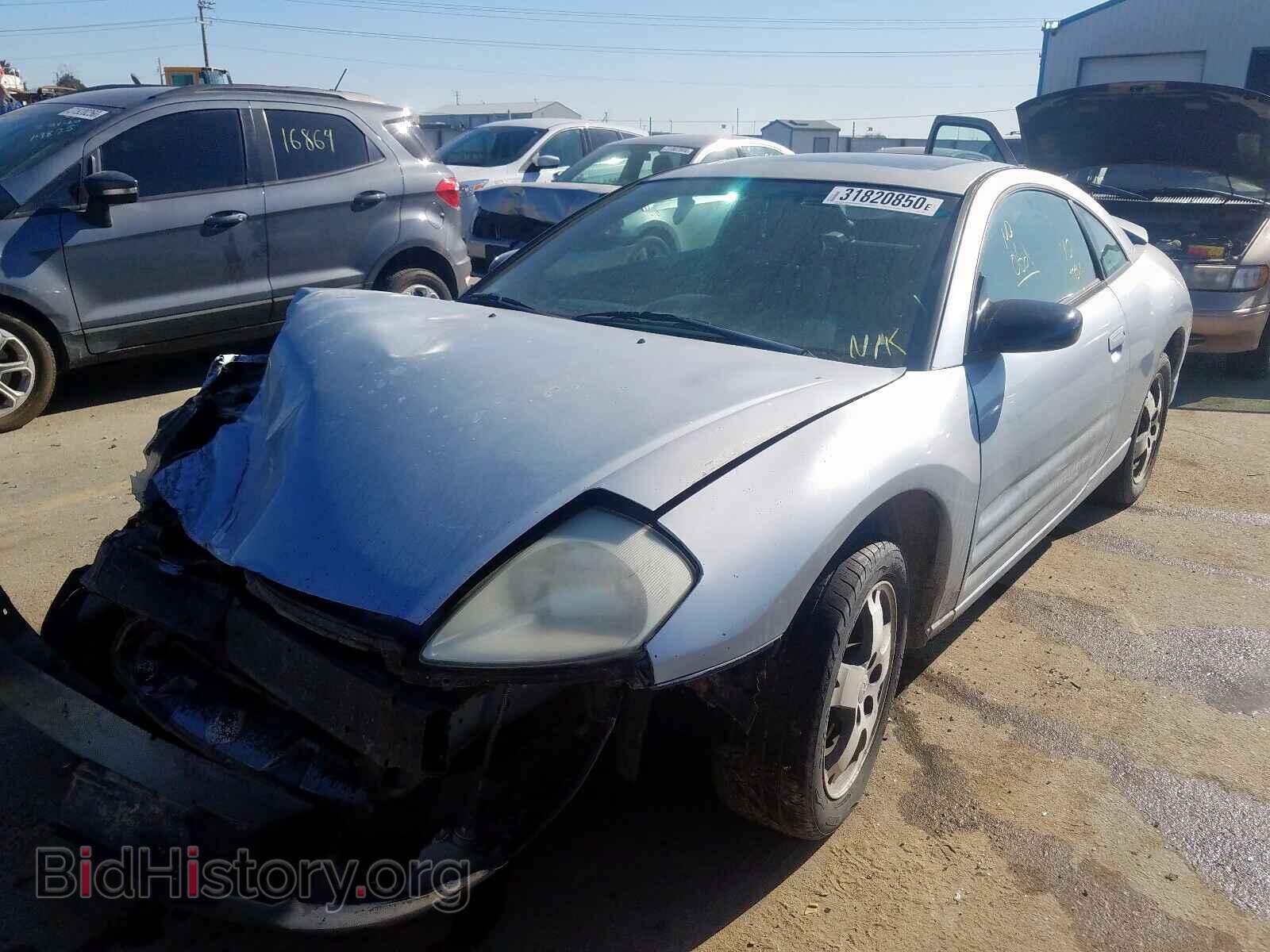 2003 MITSUBISHI ECLIPSE - VIN: 4A3AC44G93E102704 - Фото 2