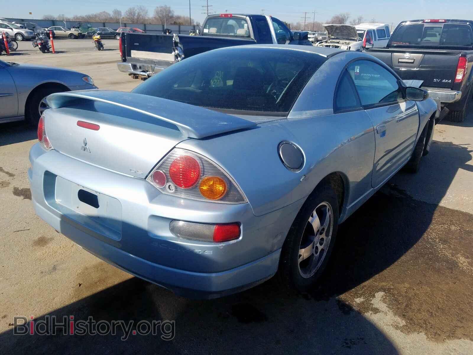 2003 MITSUBISHI ECLIPSE - VIN: 4A3AC44G93E102704 - Фото 4