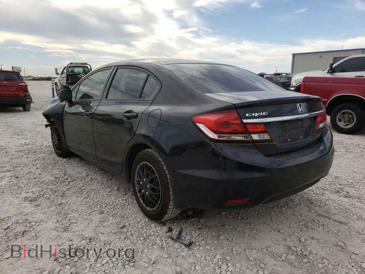 2013 HONDA CIVIC - VIN: 2HGFB2F55DH508342 - Фото 3