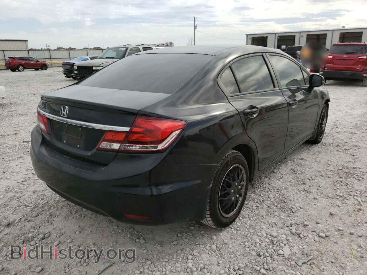 2013 HONDA CIVIC - VIN: 2HGFB2F55DH508342 - Фото 4