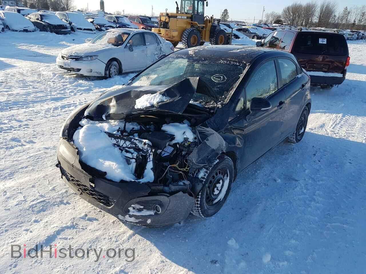 2014 KIA RIO - VIN: KNADN5A34E6902399 - Фото 2