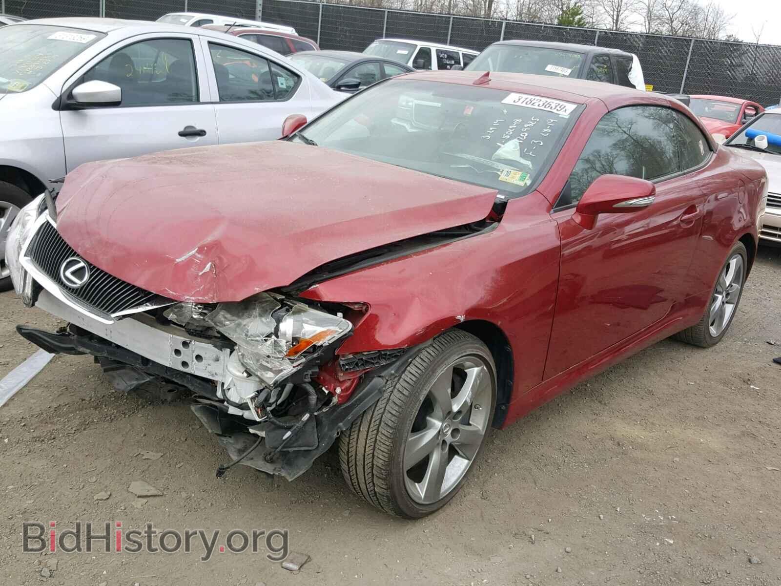 2010 LEXUS IS - VIN: JTHFE2C23A2502848 - Фото 2