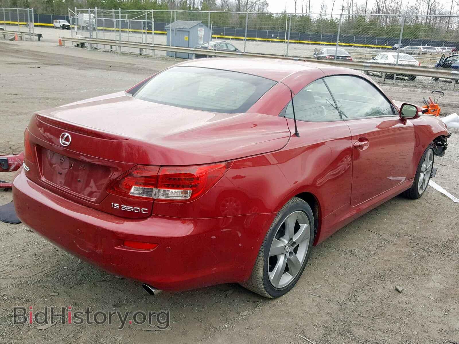 2010 LEXUS IS - VIN: JTHFE2C23A2502848 - Фото 4