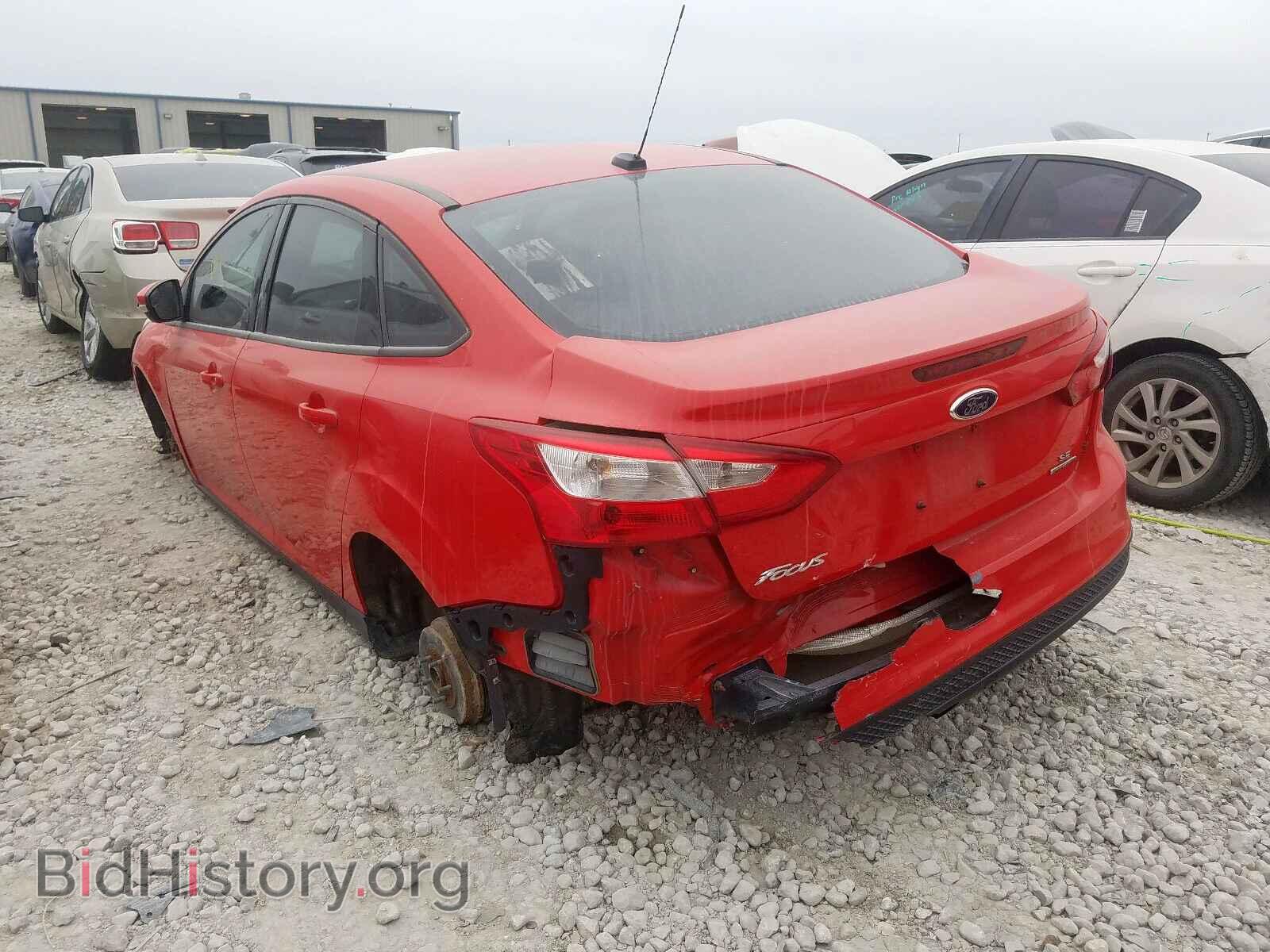2014 FORD FOCUS - VIN: 1FADP3F2XEL372187 - Фото 3
