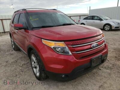 2012 Ford EXPLORER Explorer L, красный — VIN 1FMHK7F99CGB01377, Copart
