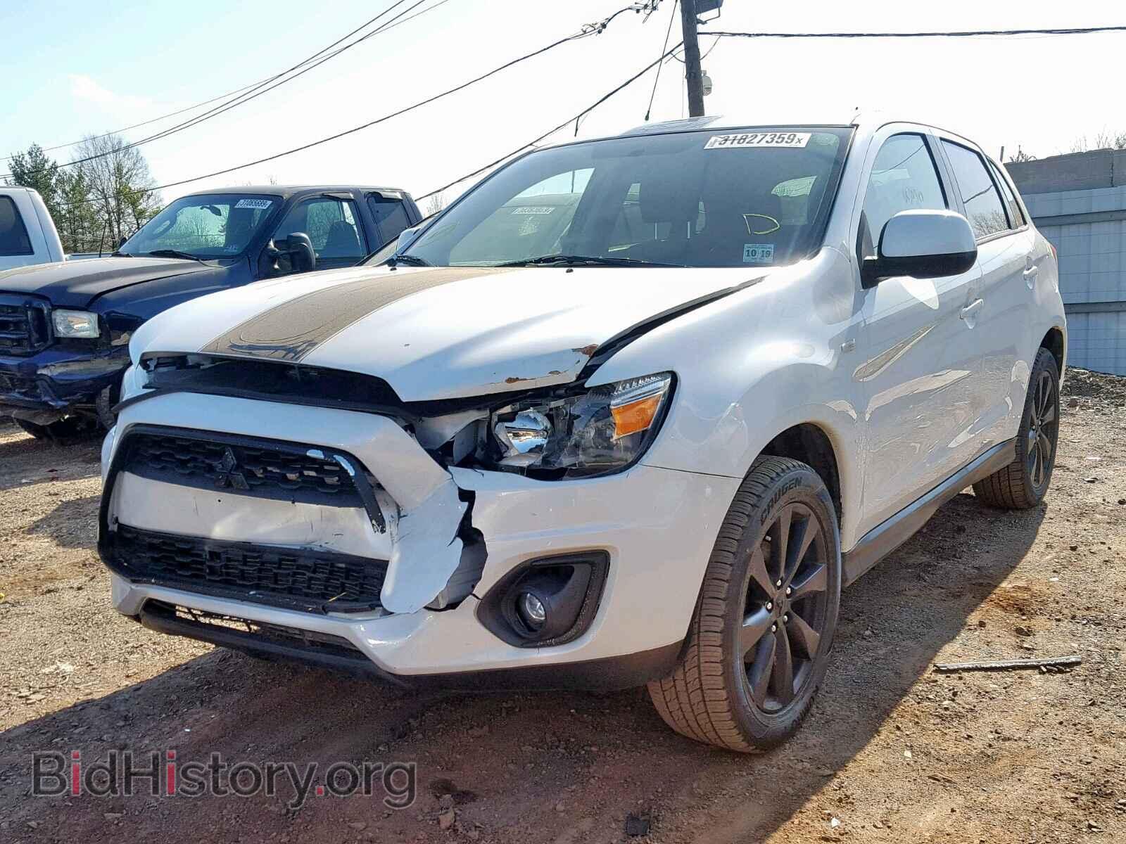2015 MITSUBISHI OUTLANDER - VIN: 4A4AR3AUXFE011038 - Фото 2