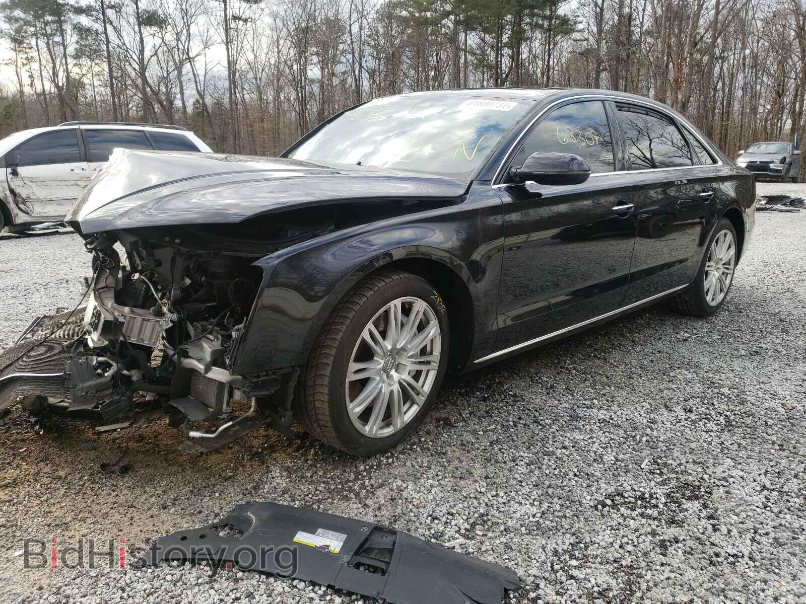 2015 AUDI A8 - VIN: WAU3GAFD4FN034380 - Фото 2