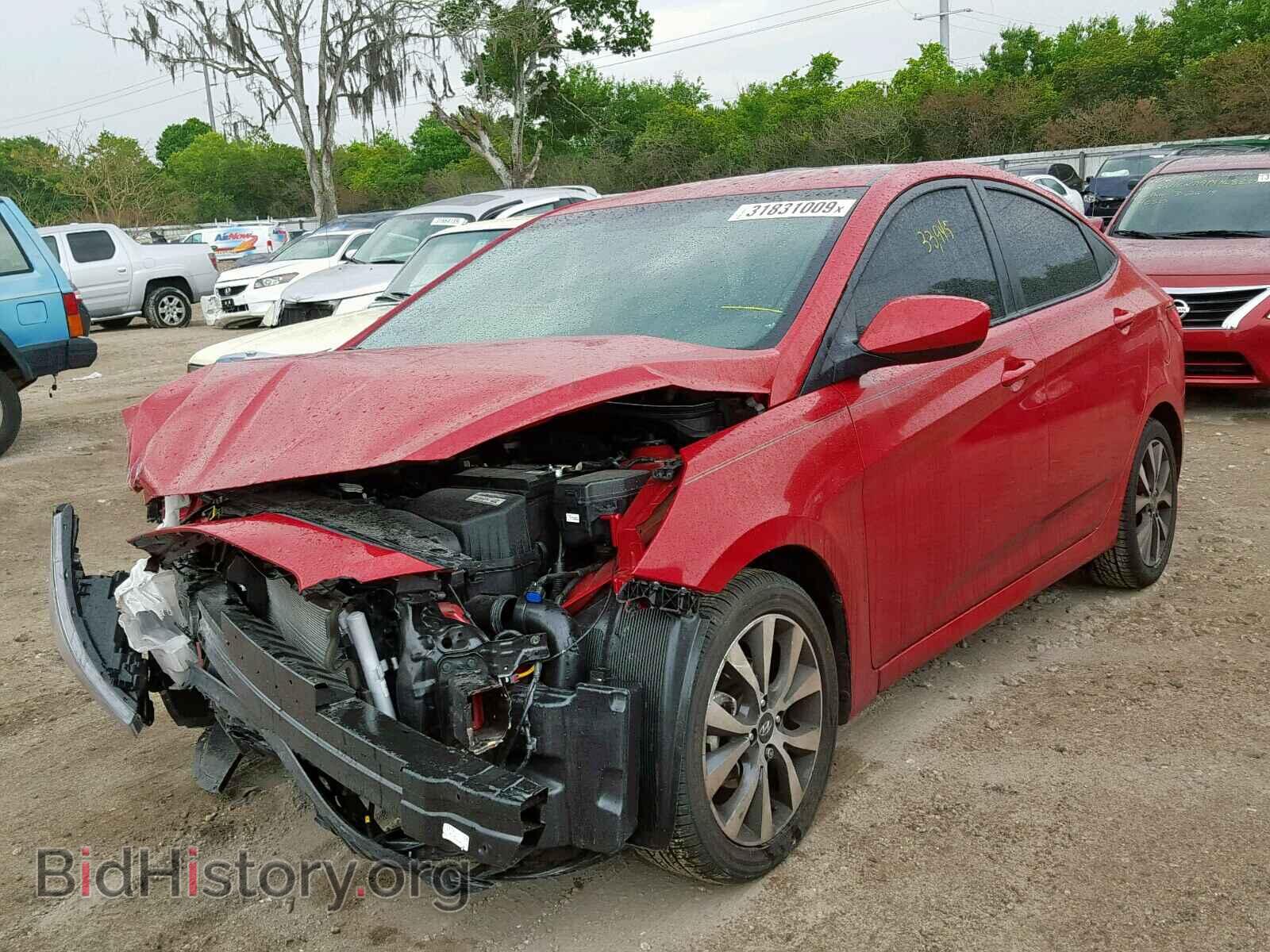 2017 HYUNDAI ACCENT - VIN: KMHCT4AE3HU341107 - Фото 2