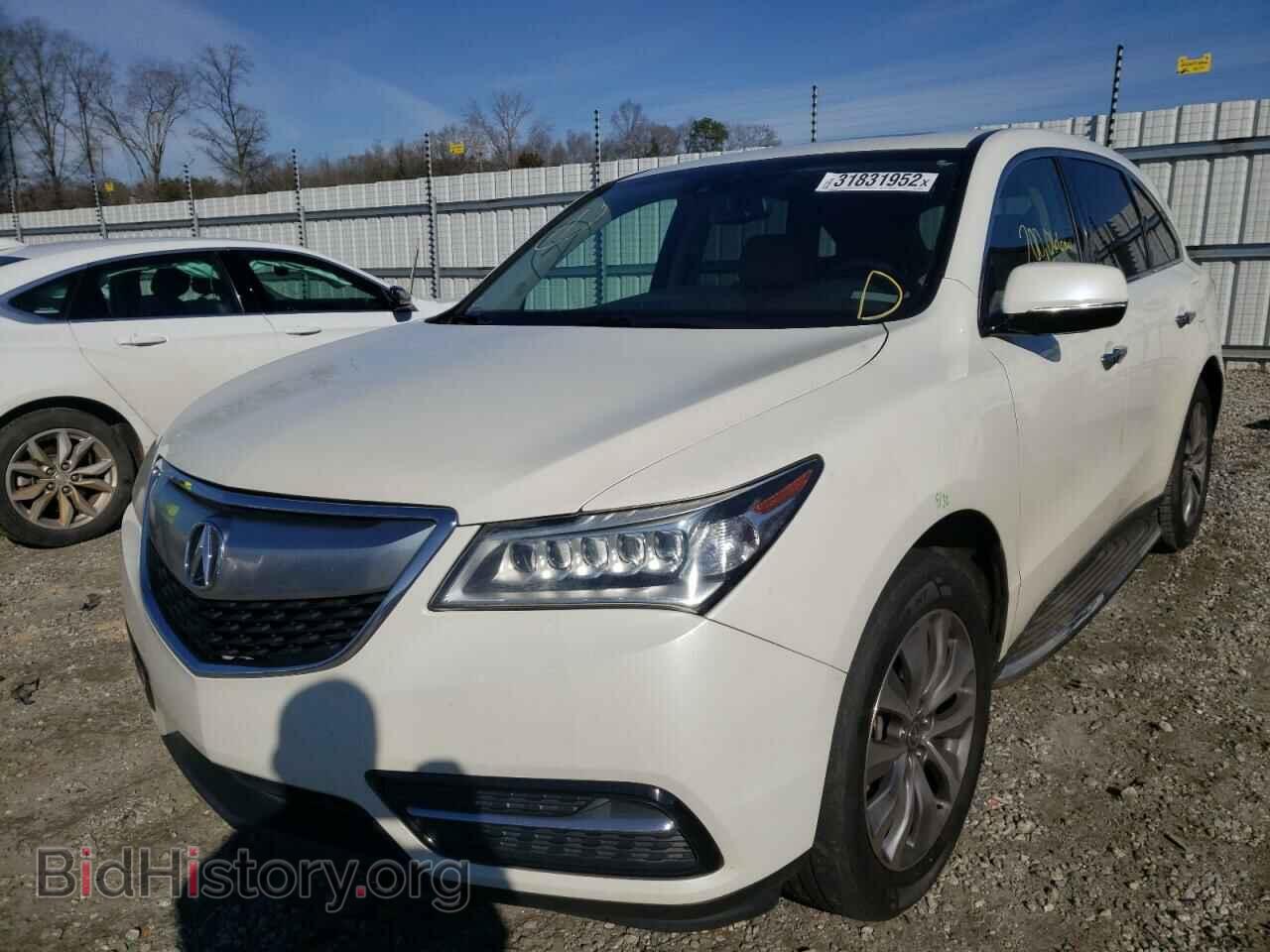 2014 ACURA MDX - VIN: 5FRYD3H43EB009590 - Фото 2