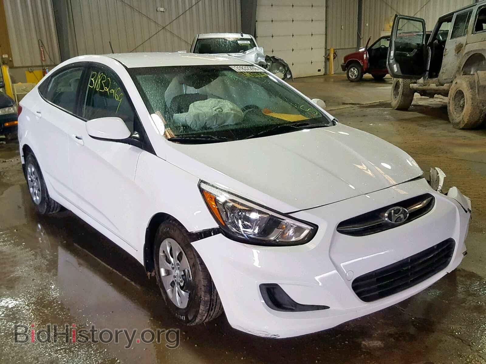 Фотография KMHCT4AE5GU053376 - HYUNDAI ACCENT 2016