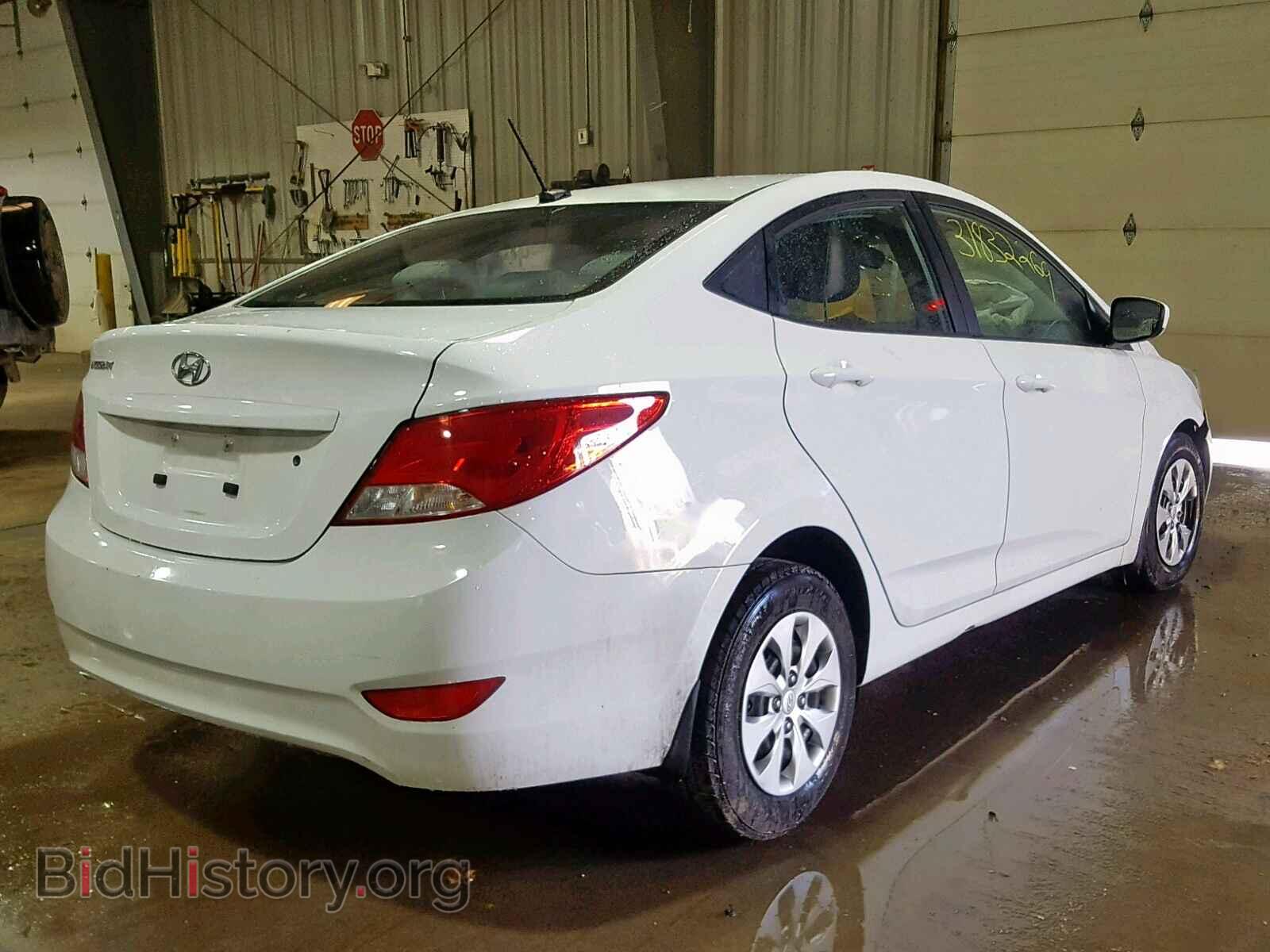 2016 HYUNDAI ACCENT - VIN: KMHCT4AE5GU053376 - Фото 4