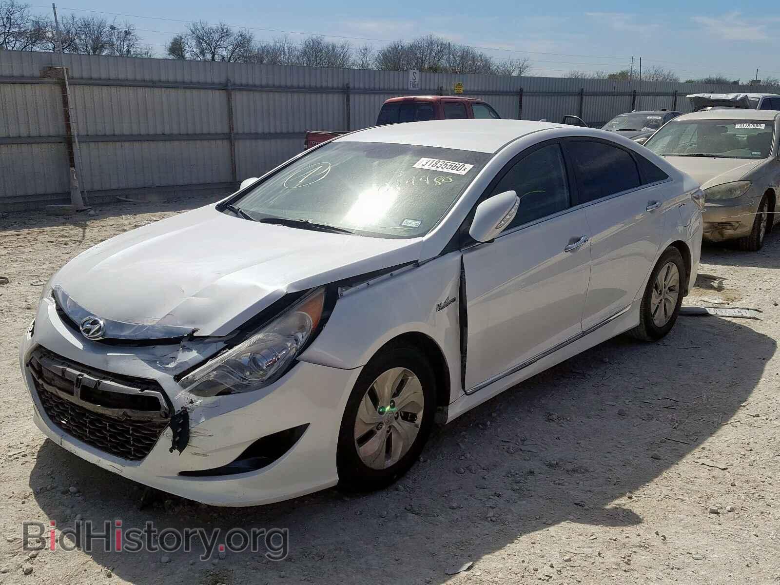 2013 HYUNDAI SONATA - VIN: KMHEC4A43DA099480 - Фото 2