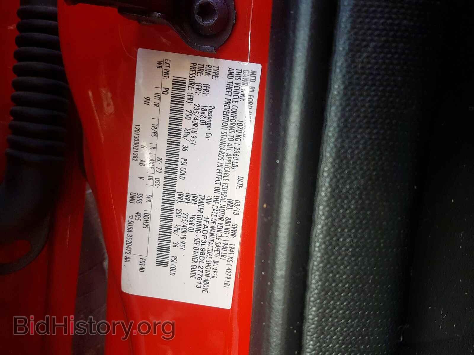 2013 FORD FOCUS - VIN: 1FADP3L98DL277613 - Photo 10
