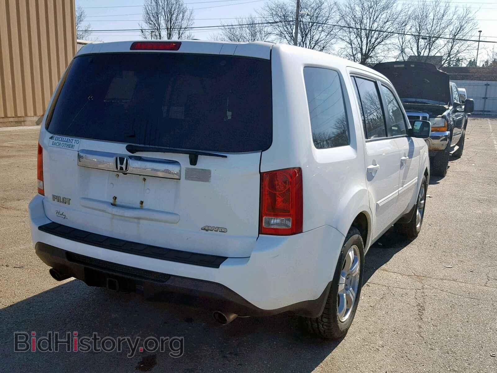 2013 HONDA PILOT EXL - VIN: 5FNYF4H56DB006756 - Фото 4