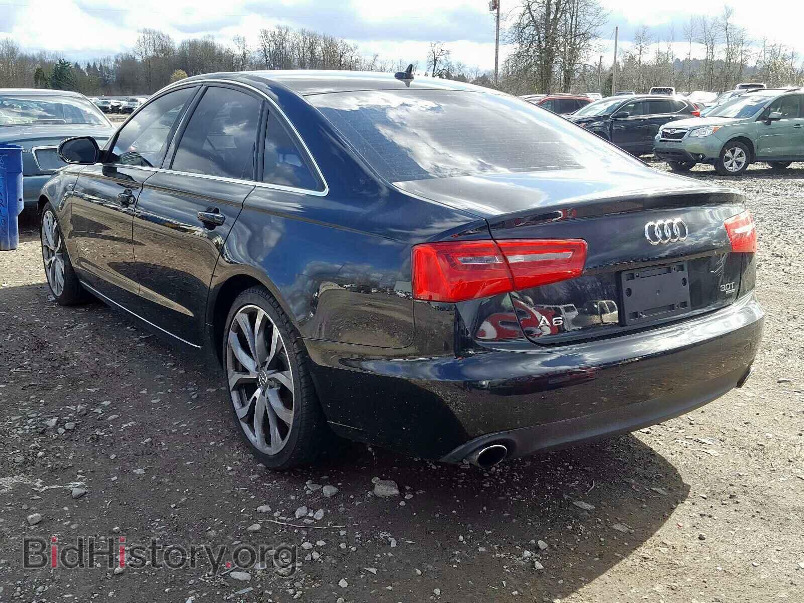 2014 AUDI A6 - VIN: WAUFGAFC9EN051257 - Фото 3