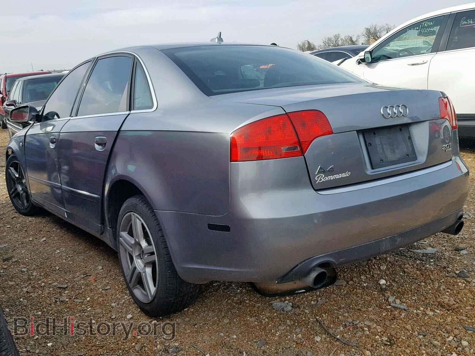 2007 AUDI A4 - VIN: WAUDF78E97A224278 - Фото 3