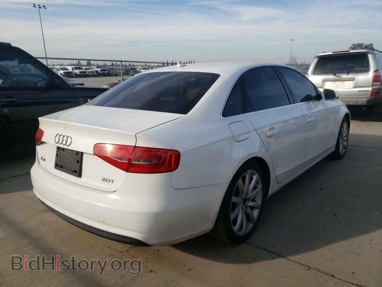 2013 AUDI A4 - VIN: WAUEFAFL8DN016514 - Фото 4